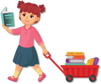 Girl with Trolly